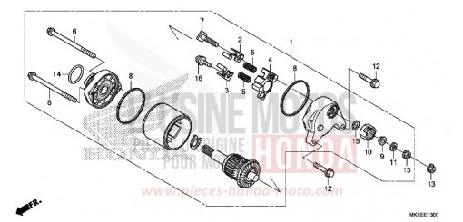 STARTING MOTOR CRF450RXL de 2020